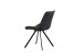 Drehstuhl >Emilia< 2er Set in anthrazit, Webstoff - 52x85x61cm (BxHxT)