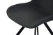 Drehstuhl >Emilia< 2er Set in anthrazit, Webstoff - 52x85x61cm (BxHxT)