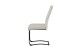 Freischwinger >Leni< 2er Set in creme, Strukturstoff - 43x98x59cm (BxHxT)
