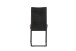 Freischwinger >Leni< 2er Set in anthrazit, Strukturstoff - 43x98x59cm (BxHxT)