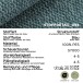 Schlafsofa >Bono< in blau, Strukturstoff - 199x91x91cm (BxHxT)