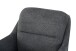 Stuhl >Sophie< 2er Set in anthrazit, Chenille-Optik - 53x87x62cm (BxHxT)
