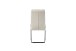 Freischwinger >Frieda< 2er Set in creme, Chenille-Optik - 47x94x61cm (BxHxT)