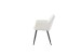 Stuhl >Bella< 2er Set in creme, Chenille-Optik - 55x82x62cm (BxHxT)