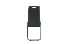 Freischwinger >Hanna< 2er Set in anthrazit, Webstoff - 43x98x59cm (BxHxT)