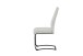 Freischwinger >Tina< 2er Set in creme, Strukturstoff - 43x98x59cm (BxHxT)