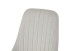 Stuhl >Claudia< 2er Set in creme, Velouroptik - 44x88x58cm (BxHxT)