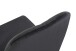 Stuhl >Claudia< 2er Set in anthrazit, Velouroptik - 44x88x58cm (BxHxT)