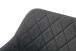 Stuhl >Lea< 2er Set in anthrazit, Webstoff - 56x83x60cm (BxHxT)
