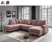 Wohnlandschaft >Rube< Schlaffunktion, verschiedene...