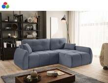 Ecksofa >Sancho Long< in verschiedenen Farben, Cord...