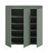 Highboard >Scarpa< in Smoke Green - 105x111x37cm (BxHxT)