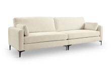 4-Sitzer >Venti< in creme, Webstoff - 286x92x97cm (BxHxT)