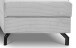Ecksofa >Marti< in hellgrau, Cord - 230x89x148cm (BxHxT)