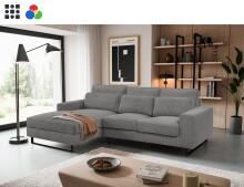 Ecksofa >Bolivia< in verschiedenen Farben und...