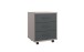 Rollcontainer >BAHAMAS< in GRAFIT + SAHARAGRAU - 46x58x40cm (BxHxT)