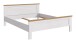 Bettgestell >Verona< in Sibiu Lärche, Spannplatte/MDF - 189x90x209cm (BxHxT)