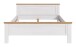 Bettgestell >Verona< in Sibiu Lärche, Spannplatte/MDF - 189x90x209cm (BxHxT)