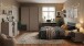 Bett >BAHAMAS< in GRAFIT + SAHARAGRAU - 96x80x210cm (BxHxT)
