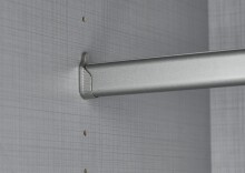 Schwebetürenschrank >palermo< PLANKENEICHE Dekor + GRAPHIT - 300x216x65cm (BxHxT)