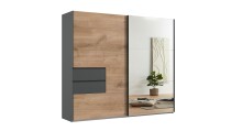 Schwebetürenschrank >palermo< PLANKENEICHE...