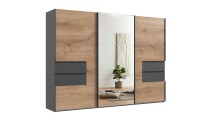 Schwebetürenschrank >palermo< PLANKENEICHE...