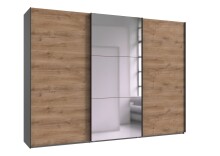 Schwebetürenschrank >palermo< PLANKENEICHE...