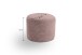 Polsterhocker >Kolo< in altrosa, Cord - 51x41x51cm (BxHxT)