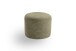 Polsterhocker >Kolo< in khaki, Cord - 51x41x51cm (BxHxT)