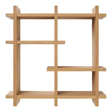 Wandregal >Olsberg< in natürlich, MDF,...