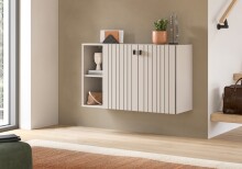 Schuhschrank >Station< in kaschmir - 106x63x37cm...