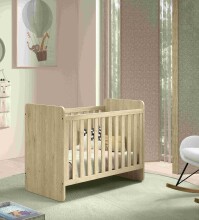 Babybett >Sam< in Eiche Melamin Dekor,...