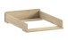 Wickelaufsatz >Sam< in Eiche Melamin Dekor, Holzwerkstoff - 53x15x72,2cm (BxHxT)
