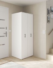 Schuhschrank >Laundry< in Artik Weiß - 37x183x60 (BxHxT)
