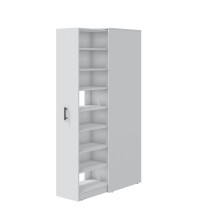 Schuhschrank >Laundry< in Artik Weiß - 37x183x60 (BxHxT)
