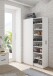 Schuhschrank >Laundry< in Artik Weiß - 37x183x60 (BxHxT)