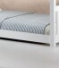 Etagenbett >Ronald< in Kiefer Weiß lackiert - 210x121,5x129 (BxHxT)