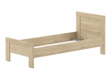Schlafzimmer-Set >Sam< (2er-Set) in Eiche Melamin Dekor - 94,6x87x206,4 (BxHxT)