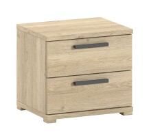 Schlafzimmer-Set >Sam< (3-teilig) in Eiche Melamin Dekor, Holzwerkstoff