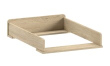 Babymöbel-Set >Sam< (4-teilig) in Eiche Melamin Dekor - 100,5x199,2x59 (BxHxT)