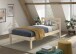 Massivholzbett >Pino< in Kiefer natur lackiert - 211x84,4x97,5 (BxHxT)