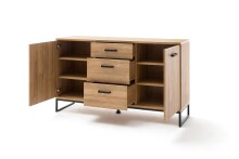 Sideboard >Toledo< in Grandson Oak, Holzwerkstoff -...