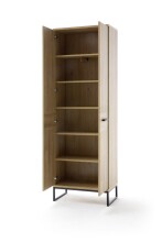 Garderoben-Set >Toledo< (5-teilig) in Grandson Oak - 267x196x38 (BxHxT)