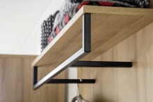 Garderoben-Set >Toledo< (4-teilig) in Grandson Oak - 191x196x38 (BxHxT)