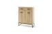 Garderoben-Set >Toledo< (2-teilig) in Grandson Oak - 81x196x38 (BxHxT)