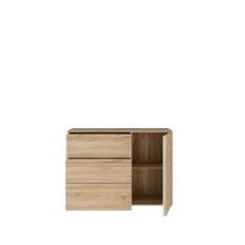 Kommode >ARANK< in Mauvella Eiche  - 117,8x84,9x41,7cm (BxHxT)