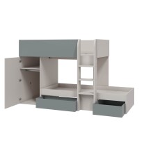 Etagenbett >EUREKA< 4in1 Aufba, Kaschmir /...