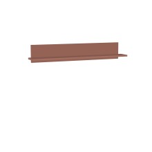 Wandboard >Alice Springs< in Terrakotta - 154x25,6x21,2cm (BxHxT)