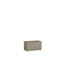 Schuhbank >Alice Springs< in Taupe - 74,5x41,5x34,9cm (BxHxT)