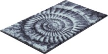 Badematte >AMMONA< in grau, 100% Polyacryl SUPERSOFT - 100x60x2cm (LxBxH)